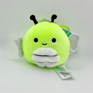 Squishmallows Sunny the Bee, Blacklight Clip Plushie New with Tags Collectible